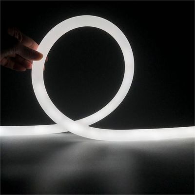 Φ 18mm Silicone Neon Strip 24V CRI90 9.6W/M 360° Flexible Round Neon Light