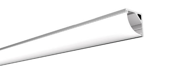 16mm Wardrobe Linear Ceiling Light 45 Degrees Led Aluminum Channel Corner Profile