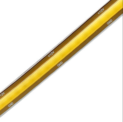 Бесплатный рез 8 мм Cob Стрип Свет 12V 24V 528 чипов 10W Гибкие светодиодные светодиоды