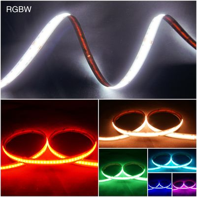 Colour Changing 24V High Density 24V RGB+W COB LED Strip RGBW LED Tape